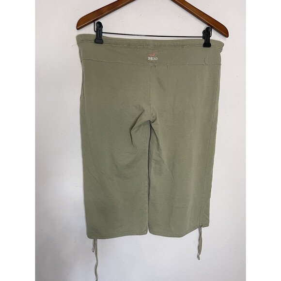 Hollister Y2K 2000s Faded Olive Green Bermuda Short Juniors Medium Cotton - Picture 3 of 6